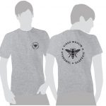 T-shirt-gris-logo